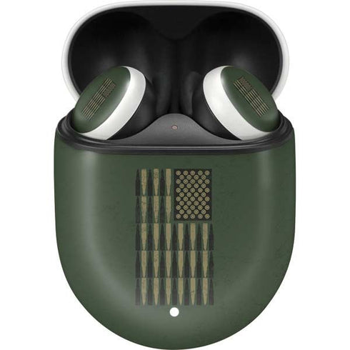 Bullet American Flag Google Pixel Buds Skin